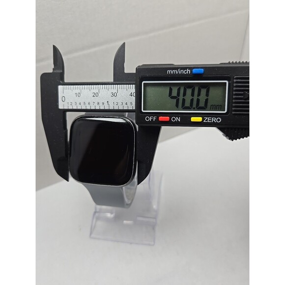 Fitbit Versa 2 Smartwatch Gray 40mm Alexa WR50M Always On Display W/ Charger - Picture 5 of 12